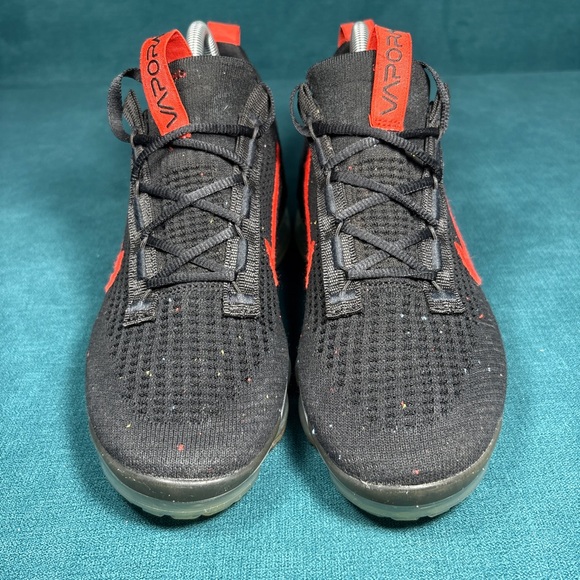 Nike Air Vapormax 2021 FlyKnit "Leopard" Shoes Womens Size 8.5 - Picture 4 of 8